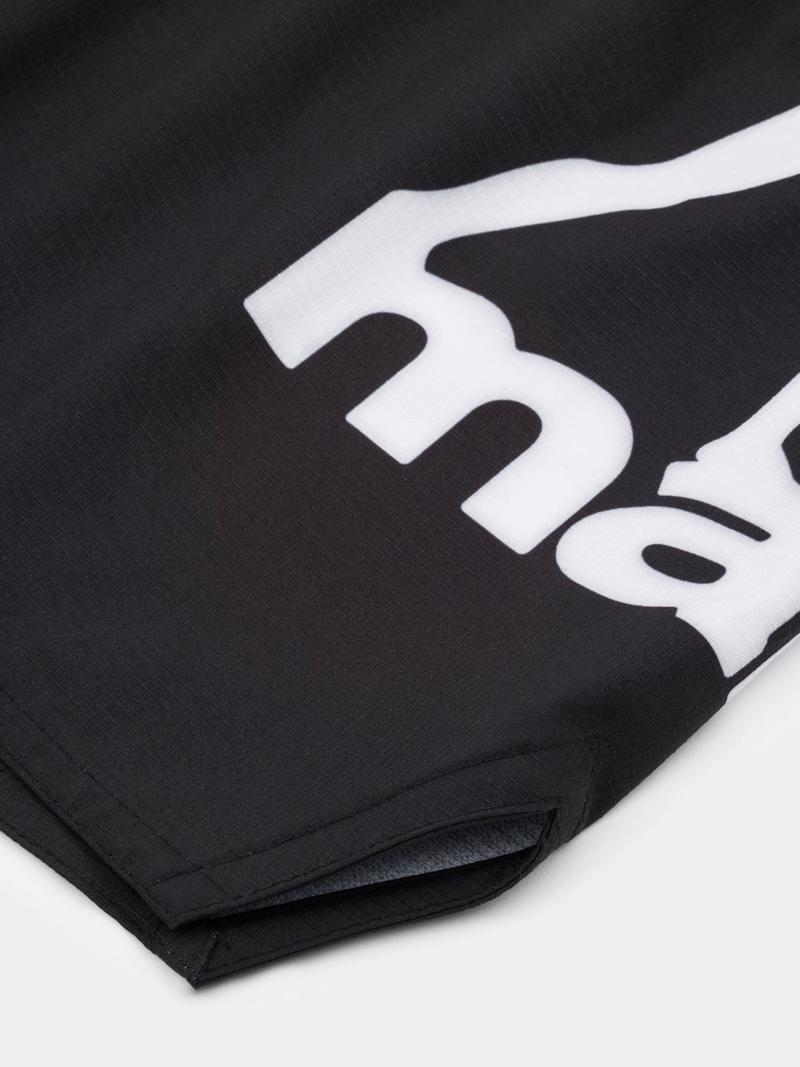 MANTO LOGO DUAL FIGHT SHORTS-GREEN